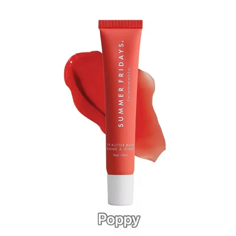 Summer Friday's Lip Balm Moisturizing Mirror Lip Gloss Lip Pink Guava Vanilla Coffee Cake Smell Lipstick Transparent Oil Makeup