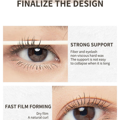 O‘cheal Mascara Black Lash Eyelash Brush 3D Silk Thick Curling Lengthening Eyes Lashes Beauty Makeup Cosmetics Extension Mascara