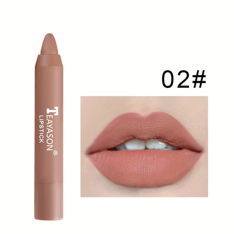 12 Colors Matte Misty Lipstick Set: Long-Lasting, Smudge-Proof, Sexy Velvet Lip Liners & Primer For Women's Makeup