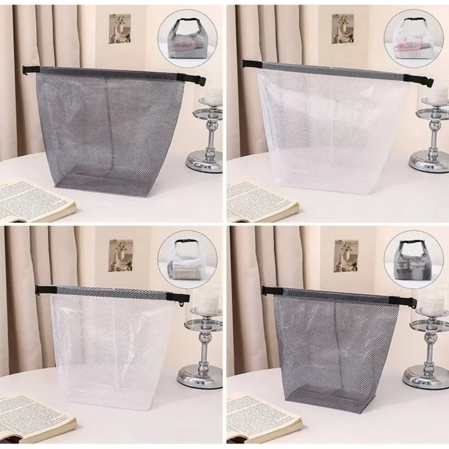 Waterproof Storage Bag, Fitness Clothing, Swimming Bathroom, Large Capacity Drawstring, Men's And Women's Outdoor Toiletries Bag