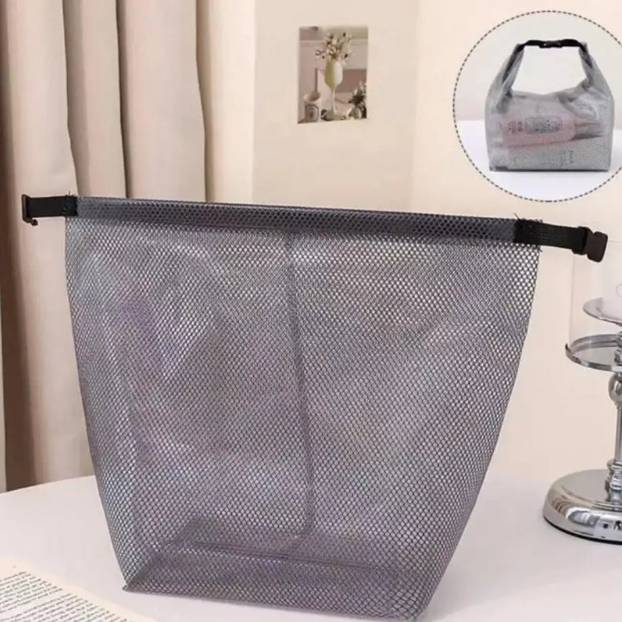 Waterproof Storage Bag, Fitness Clothing, Swimming Bathroom, Large Capacity Drawstring, Men's And Women's Outdoor Toiletries Bag