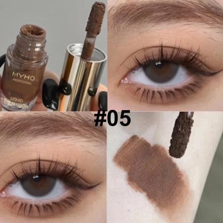 Liquid Eyeshadow Stick - Matte & Glitter for Contour & Eye Makeup,Blendable Creamy Texture,Long-Lasting Wear,Natural Eye Makeup
