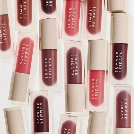 Summer Friday's Lip Balm Moisturizing Mirror Lip Gloss Lip Pink Guava Vanilla Coffee Cake Smell Lipstick Transparent Oil Makeup