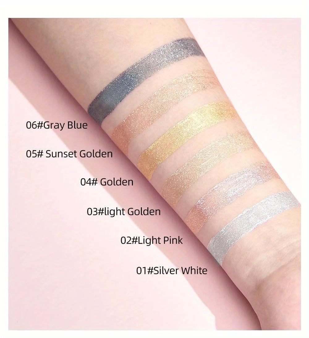 Metallic Glitter Liquid Lipstick Makeup Waterproof Lip Gloss Long-lasting Shimmer Metal Diamond Lip Glaze Tint Charming
