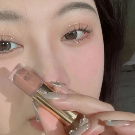 Liquid Eyeshadow Stick - Matte & Glitter for Contour & Eye Makeup,Blendable Creamy Texture,Long-Lasting Wear,Natural Eye Makeup