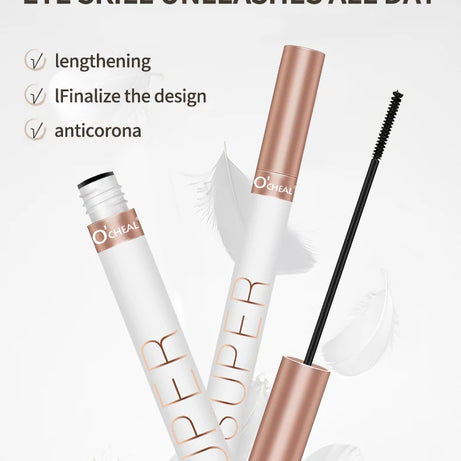 O‘cheal Mascara Black Lash Eyelash Brush 3D Silk Thick Curling Lengthening Eyes Lashes Beauty Makeup Cosmetics Extension Mascara