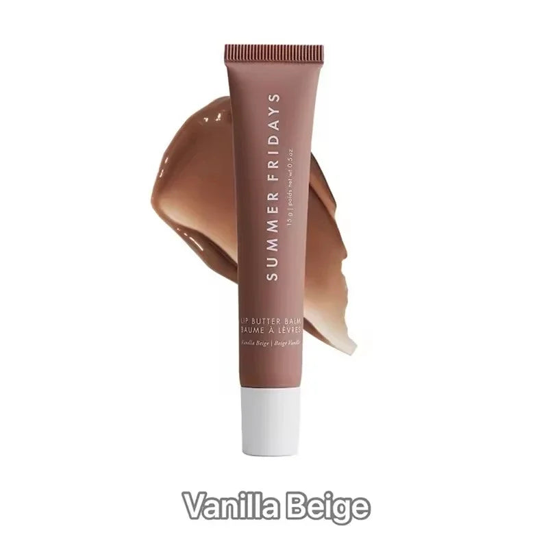 Summer Friday's Lip Balm Moisturizing Mirror Lip Gloss Lip Pink Guava Vanilla Coffee Cake Smell Lipstick Transparent Oil Makeup