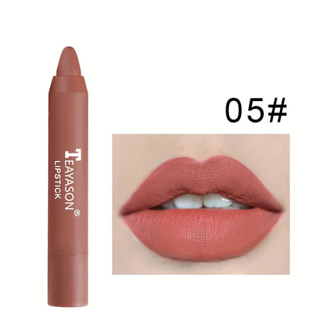 12 Colors Matte Misty Lipstick Set: Long-Lasting, Smudge-Proof, Sexy Velvet Lip Liners & Primer For Women's Makeup