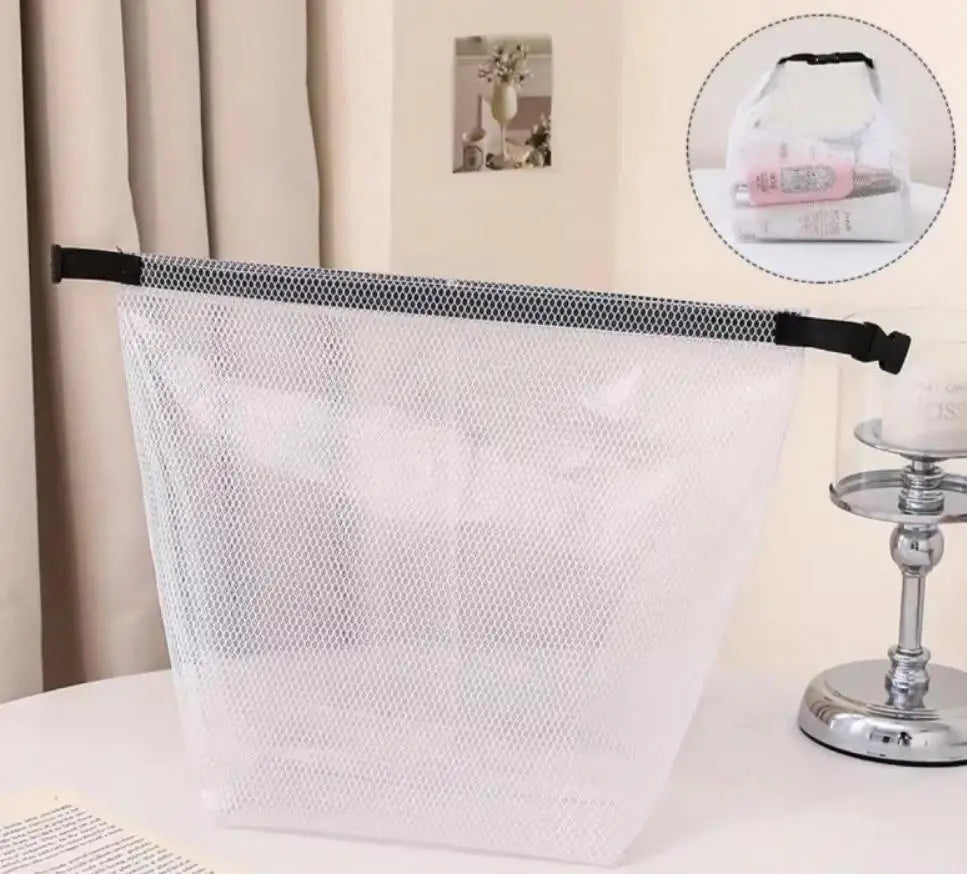Waterproof Storage Bag, Fitness Clothing, Swimming Bathroom, Large Capacity Drawstring, Men's And Women's Outdoor Toiletries Bag