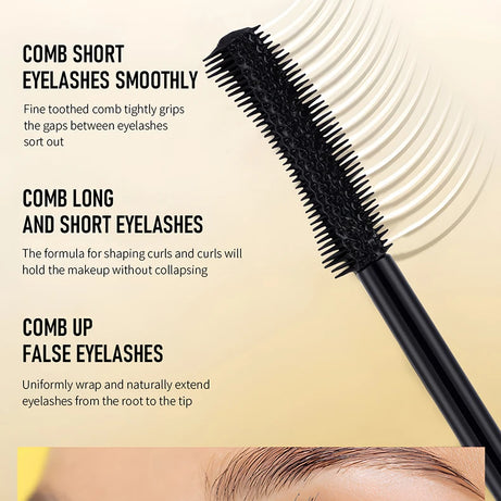 O‘cheal Mascara Black Lash Eyelash Brush 3D Silk Thick Curling Lengthening Eyes Lashes Beauty Makeup Cosmetics Extension Mascara