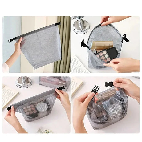 Waterproof Storage Bag, Fitness Clothing, Swimming Bathroom, Large Capacity Drawstring, Men's And Women's Outdoor Toiletries Bag