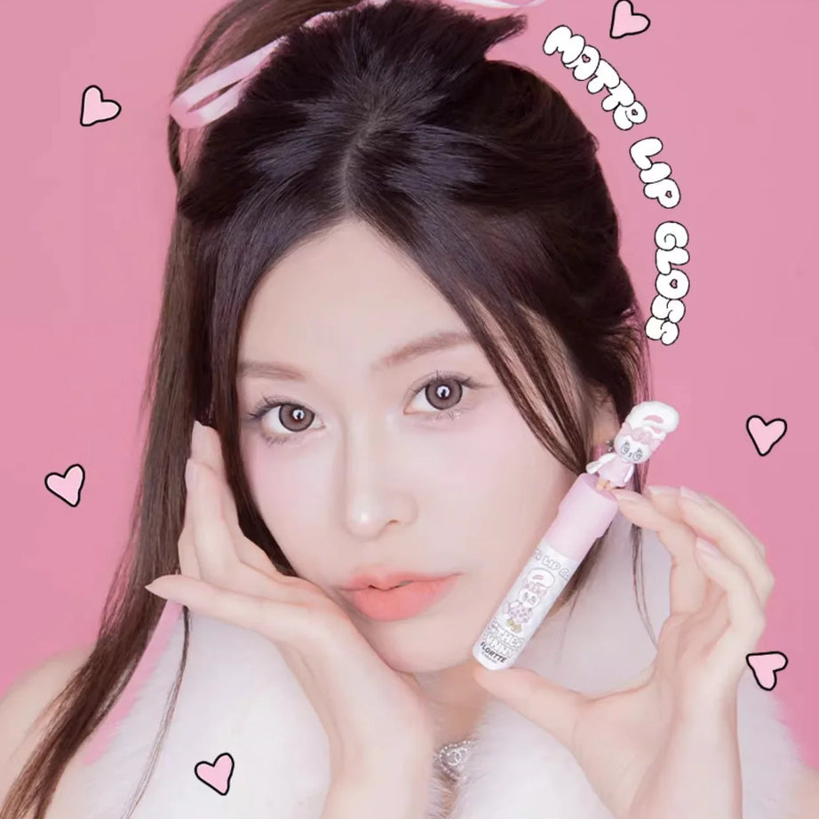 FLORTTE ×MIKKO ×ESTHER BUNNY CREAMY LIP CREAM Ice lens lip glaze water gloss lipstick